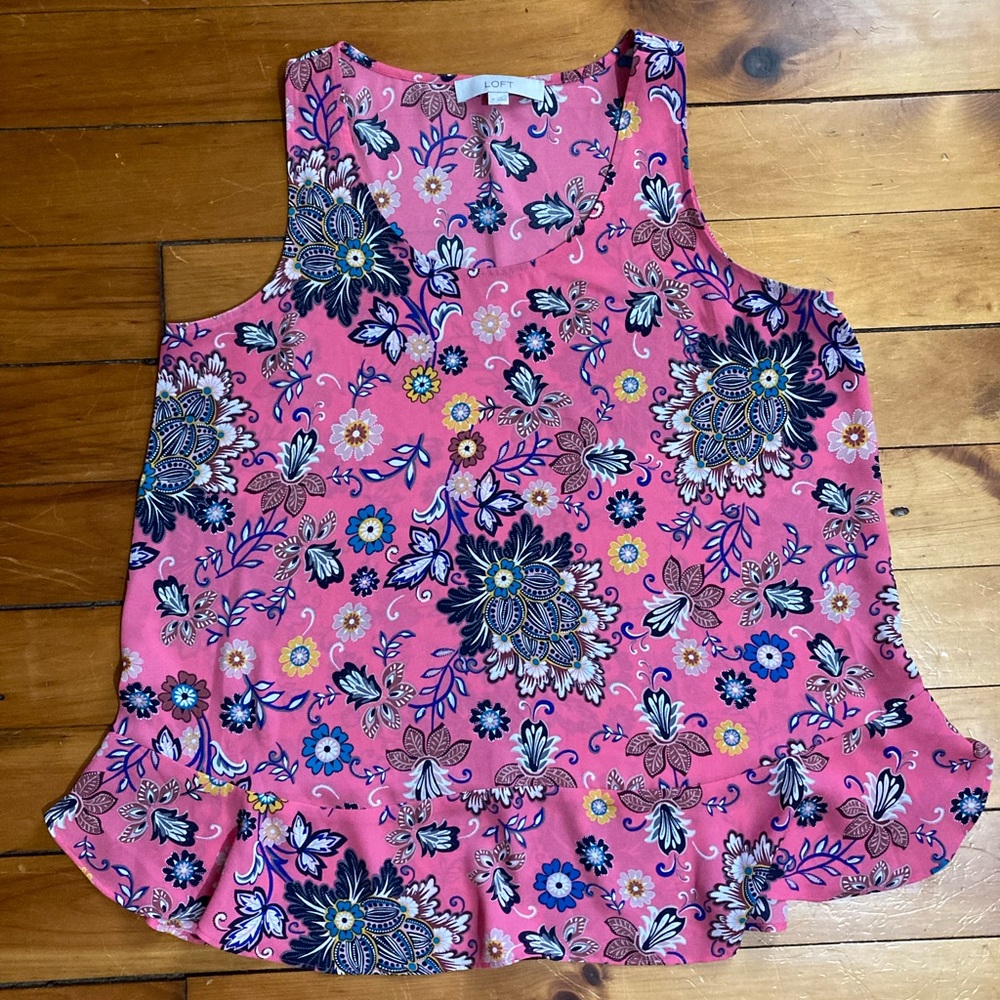 Loft Floral Blouse